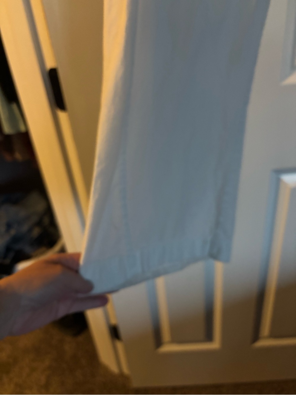 White Roxy Drawstring Beach Pants - Picture 5 of 15